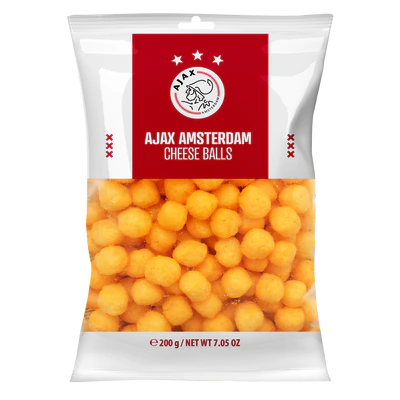 Afbeelding product 1 - Ajax Amsterdam Mais Balls Cheese 200g / pre sales mei’25