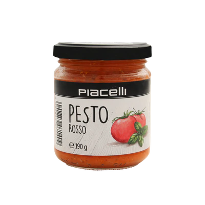 Afbeelding product 1 - Antipasti pesto met tomaten pesto rosso 190g