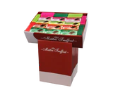 Afbeelding product - Assortiment pure chocolade gevuld met creme 100g display