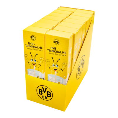 Afbeelding product 2 - BVB drink rietjes vanille 60g (10x6g)