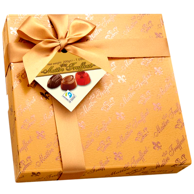 Afbeelding product 1 - Belgische pralinemix &ndash; lichte doos 200g