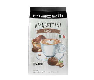 Afbeelding product - Biscuits Amarettini cacao 200g