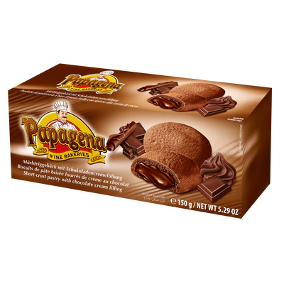 Afbeelding product 1 - Biscuits met chokocremevulling 150g