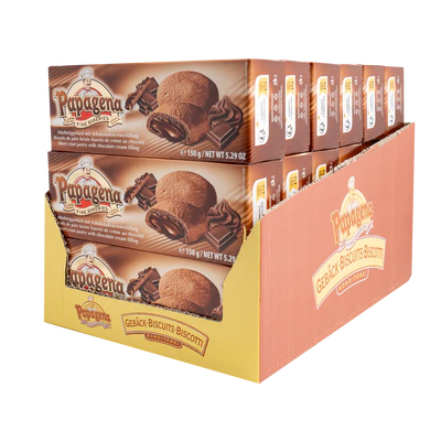 Afbeelding product 2 - Biscuits met chokocremevulling 150g