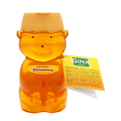 Afbeelding product 1 - Bloedhoning in beerenknijpfles 250g