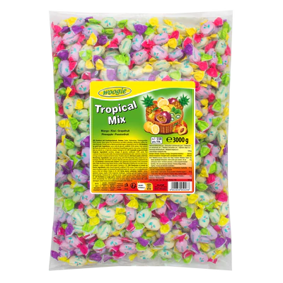 Afbeelding product 1 - Bonbons tropical mix 3kg