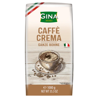 Afbeelding product 1 - Caffè Crema volle bonen 1kg