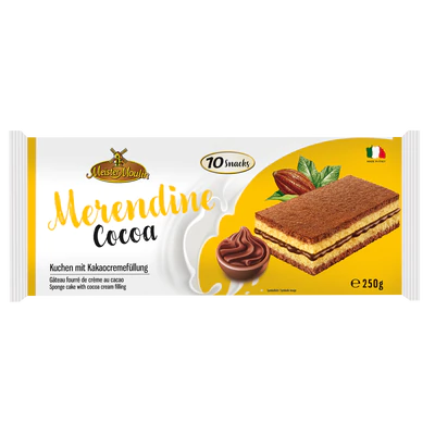 Afbeelding product 1 - Cakeplakken met cacao creme 250g