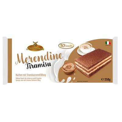 Afbeelding product 1 - Cakeplakken met tiramisu creme 250g