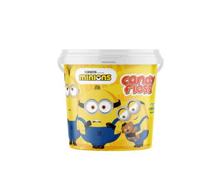 Afbeelding product - Candy Floss Minions bucket 50g