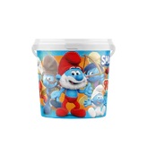 Afbeelding product - Candy floss Smurfs bucket 50g