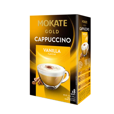 Afbeelding product 1 - Cappuccino Gold Vanille - drinkpoeder 100g