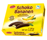 Afbeelding product 1 - Chocolade bananen 150g