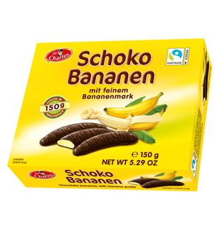 Gunz Chocolade bananen 150g