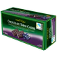 Afbeelding product - Chocolade schijfjes Cassis zwarte Johannesbessen pure chocolade tabletten 200g