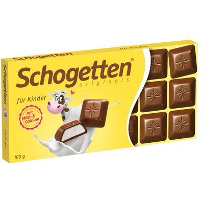 Afbeelding product 1 - Chocolade voor kinderen 100g