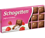 Afbeelding product - Chocolade yoghurt-aardbei 100g