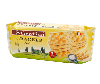 Afbeelding product - Crackers gezouten 250g