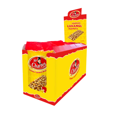 Afbeelding product 2 - Crunchy Caramel Pinda Reep 114g (3x38g)
