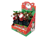 Afbeelding product 1 - Dancing Christmas figures with candies 5g counter display
