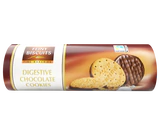 Afbeelding product - Digestive koekjes met melk-chocolade 300g