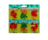 Afbeelding product 2 - Dino Jelly fruitgom dinosaurus 66g (11x6 stuks à 11g) toonbank display