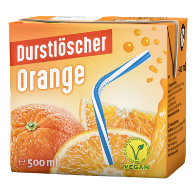 Afbeelding product 1 - Durstl&ouml;scher verfrissingsdrank sinaasappel 500ml