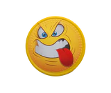 Afbeelding product 3 - Emoji-medaillon melkchocolade 2x36x21,5g toonbank display