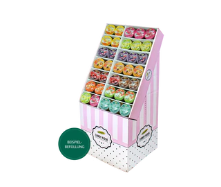 Afbeelding product 1 - Empty display CARTONAGE for candies Woogie design 105 units
