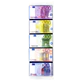 Afbeelding product - Euro bankbiljetten melkchocolade 5x15g