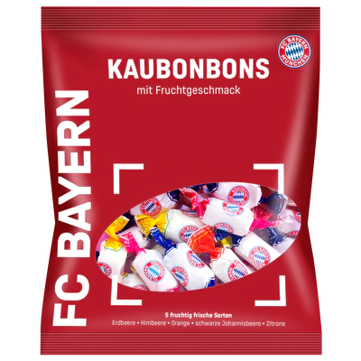 Afbeelding product 1 - FC Bayern Munich Kauwbonbons 200g