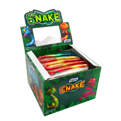 Afbeelding product 1 - Jelly Snake 66g (11x6g) toonbank display