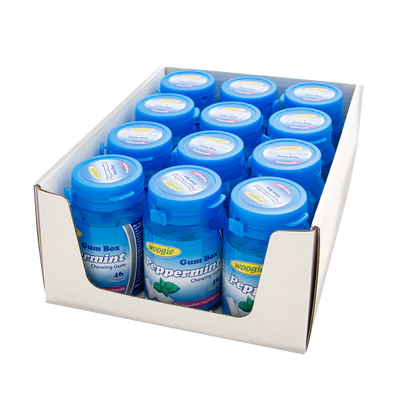 Afbeelding product 2 - Kauwgom peppermint suikervrij 64,4g