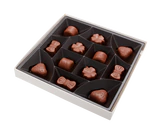 Afbeelding product 2 - Kerst-pralinen met melkvulling en puzzel 120g