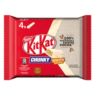 Afbeelding product 1 - KitKat Chunky White 4x40g