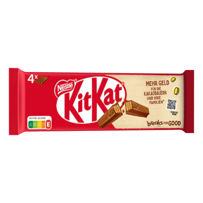Afbeelding product 1 - KitKat Milk 166g (4x41,5g)