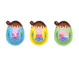 Afbeelding product 2 - Lepel-ei met verrassing Peppa Pig 17,5g