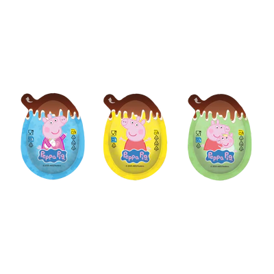 Afbeelding product 2 - Lepel-ei met verrassing Peppa Pig 17,5g