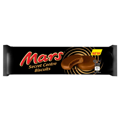 Afbeelding product 1 - Mars Secret Centre Biscuits 132g