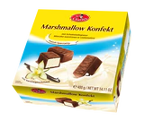 Afbeelding product - Marshmallows met chocoladeglazuur 400g