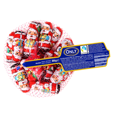 Afbeelding product 1 - Melkchocolade Kerstmannen 85g