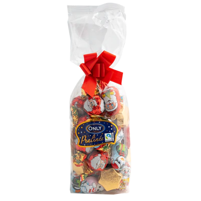 Afbeelding product 1 - Melkchocolade Kerstmis mix 500g
