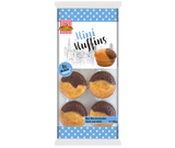 Afbeelding product - Mini muffins black & white 8 stk. 180g