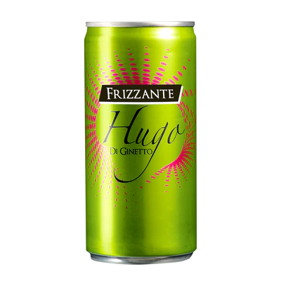 Afbeelding product 1 - Mixdrankje met wijn Hugo Di Ginetto 5,6% vol. 200ml