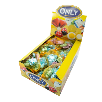 Afbeelding product 2 - Paashaasjes van melkchocolade met melkcr&egrave;mevulling 80g