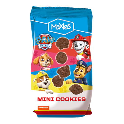 Afbeelding product 1 - Paw Patrol Mini cookies cacao 100g