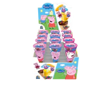 Afbeelding product - Peppa Pig Wafelhoorntje met verrassing 12x25g toonbankdisplay