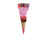 Afbeelding product 2 - Peppa Pig Wafelhoorntje met verrassing 12x25g toonbankdisplay