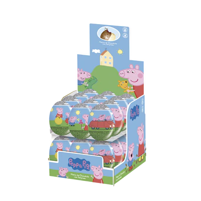 Afbeelding product 1 - Peppa Pig verrassingsei 48x20g toonbank display
