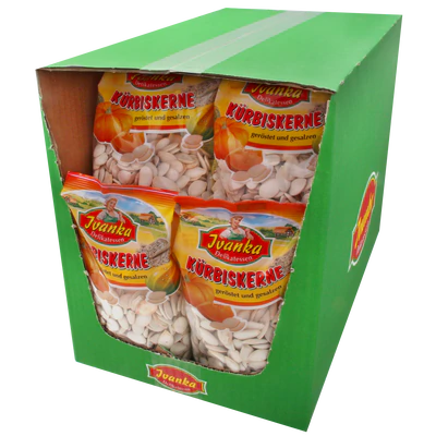 Afbeelding product 2 - Pompoenpitten geroosterd en gezouten 200g